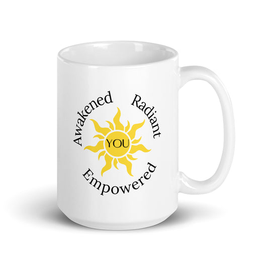 Awakened Radiant Empowered YOU 15 oz Mug